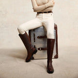 Holland Cooper Jodhpur Jean in Oatmeal, Regular Fit
