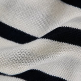 Holland Cooper Kelsie Crew Neck Knit in Natural Stripe