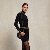 Holland Cooper Kensington Mini Dress In Black