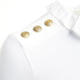Holland Cooper Lilibet Jersey Tee in White