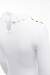 Holland Cooper Lilibet Jersey Tee in White