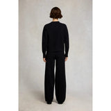 Holland Cooper Maria Crew Neck Knit In Black