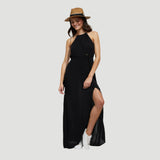 Holland Cooper Paloma Maxi Dress In Black