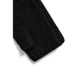 Holland Cooper Sloane Fingerless Gloves In Black