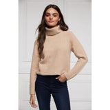 Holland Cooper Tori Knit In Light Camel