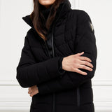 Holland Cooper Whistler Puffer Jacket Black in Natural