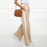 Holland Cooper Wide Leg Pant in Camel