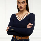 Holland Cooper Zoe Knit in Ink Navy