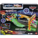 Disney Cars Night Racing Glow-in-the-dark Track Set