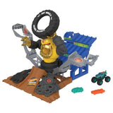 HOT WHEELS Monster Trucks ARENA SMASHERS MEGA-WREX VS CRUSHZILLA TAKEDOWN Playset