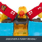 Hot Wheels Monster Trucks Power Smashers 5-Alarm Torch Tower Takedown Playset