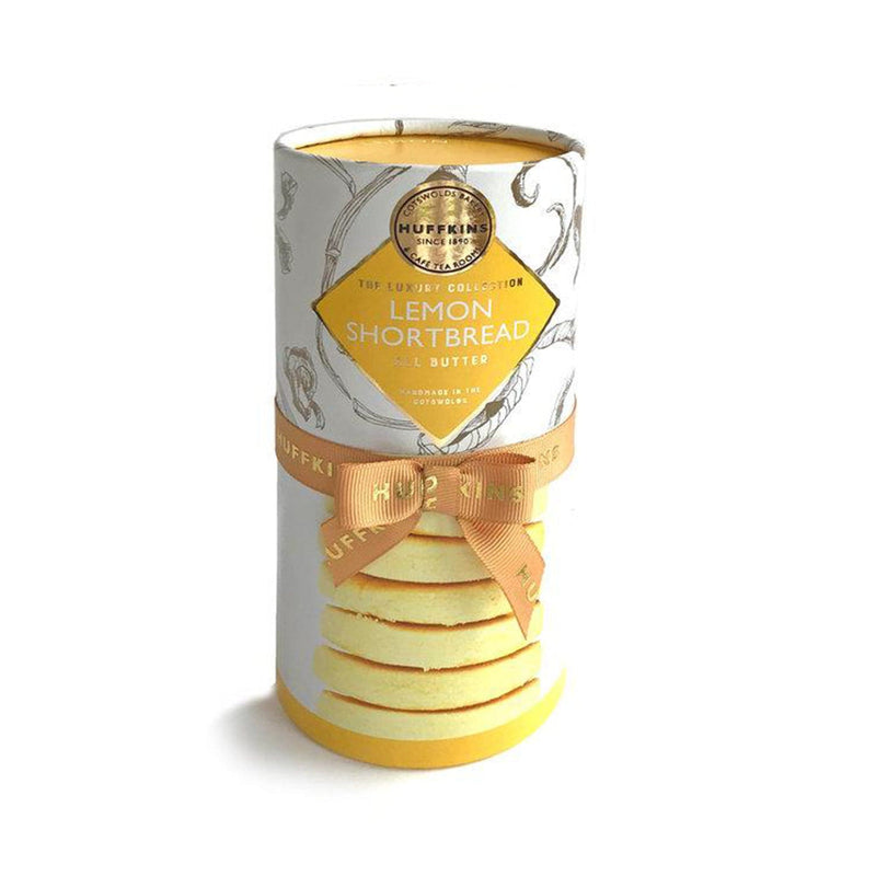 Huffkins All-Butter Lemon Shortbreads Gift Tube 315G