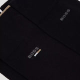 Boss Bodywear Iconic 2 Pack Logo Socks In Black