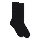 BOSS 2-Pack Bamboo Socks In Black