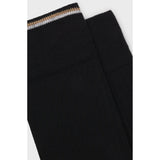 BOSS 2-Pack Of Regular Length Cotton-Blend Socks In Black