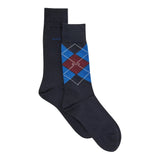 BOSS Argyle Socks in Navy