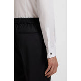 BOSS Easy-Iron Slim-Fit Stretch-Cotton Dobby Shirt In White