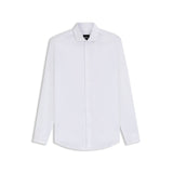 BOSS Easy-Iron Slim-Fit Stretch-Cotton Dobby Shirt In White