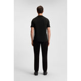 BOSS Orange Cotton Jersey T-Shirt With Animal Artwork In Black