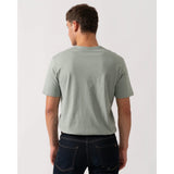 BOSS Orange Cotton Jersey T-shirt With Logo Patch In Open Green