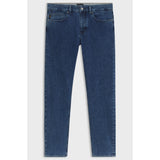 BOSS Orange Delaware Comfort Stretch Denim Slim Fit Jeans In Blue