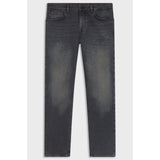 BOSS Orange Maine Regular Fit Jeans In Grey Comfort Stretch Denim In Dark Grey