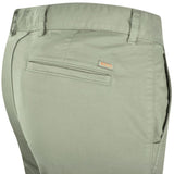 BOSS Orange Stretch Slim Fit Chinos In Open Green