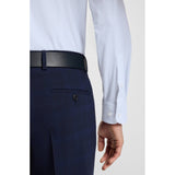 BOSS Slim-Fit Printed Performance-Stretch Jersey Shirt In Light Blue