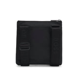 Hugo Boss Structured Envelope Bag With Signature Trims In Black