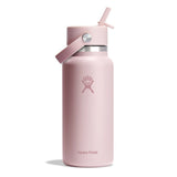 Hydro Flask 32 oz (946 ml) Wide Mouth with Flex Straw Cap In All Trillium