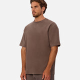 Idustrie The Newport T-Shirt in Mocha