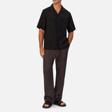 Industrie Catania Linen Pants in Chestnut