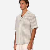 Industrie Cresta Short Sleeve Shirt in Mint/Aqua