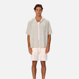 Industrie Cresta Short Sleeve Shirt in Mint/Aqua