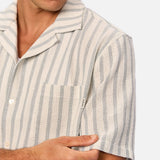 Industrie Cresta Short Sleeve Shirt in Mint/Aqua