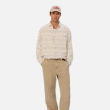 Industrie The Nevada Long-sleeve Shirt in Beige Combo