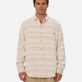 Industrie The Nevada Long-sleeve Shirt in Beige Combo