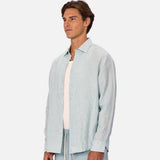 Industrie The Avignon Long Sleeve Shirt Mint/Turquoise