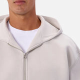 Industrie The Brixton Cropped Hoodie In Ghost