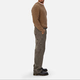 Industrie The Detroit Carpenter Pant in Washed Olive