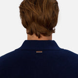 Industrie The Hamilton Knitted Polo in Cobalt