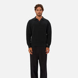 Industrie The New England Polo Knit in Pine