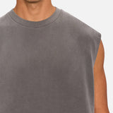 Industrie The kosta Sleeveless Tee in Gunmetal Grey