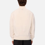 Industrie The Maine Zip Neck Knit in Chalk