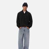 Industrie The Maine Zip Neck Knit in Pine