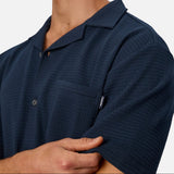 Industrie The Malibu Short Sleeve Shirt Navy Blue