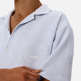 Industrie The Malibu Short Sleeve Shirt Sky M26
