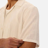 Industrie The Marbella Short Sleeve Shirt Cream