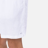 Industrie The Marina Linen Short in Ant White