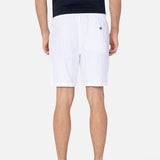 Industrie The Marina Linen Short in Ant White